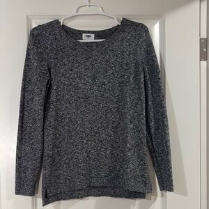 Old Navy Gray Crew Neck Sweater